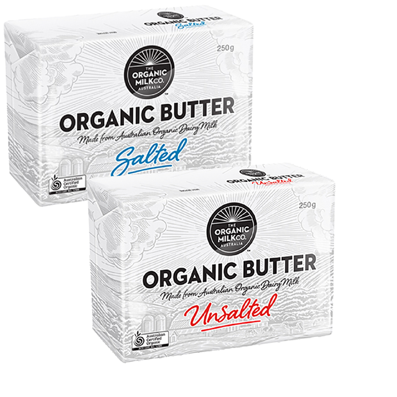 The Organic Milk Co. Butter Range